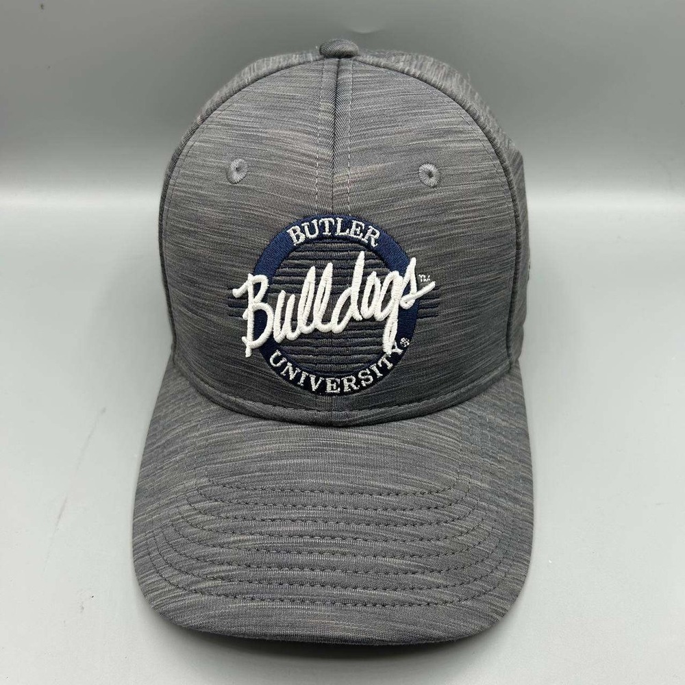 Butler Bulldogs Hat NCAA Men S-M Gray The Game Stretch Fitted Cap New